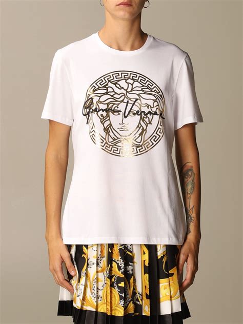 Shop White Versace Online 